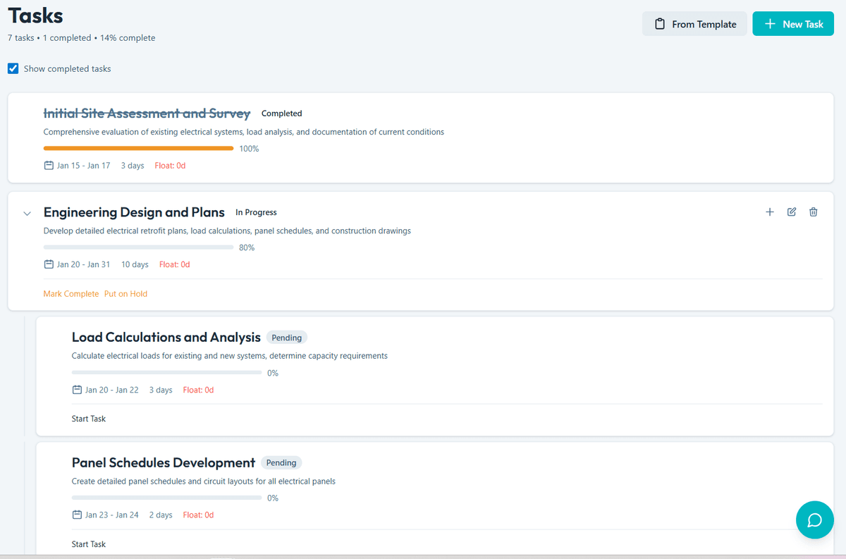 DhyanaPM Task Management